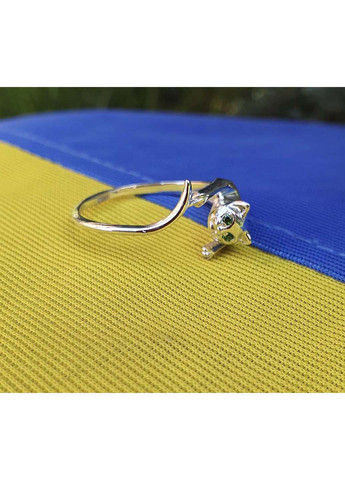 Кільце жіноче кішка 4530 SE Maxi Silver (277751146)