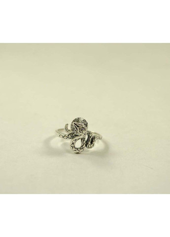 Кольцо змея с камнем 8924 SE Maxi Silver (277751237)