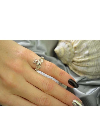 Кільце кладдах 7114 SE Maxi Silver (277751157)