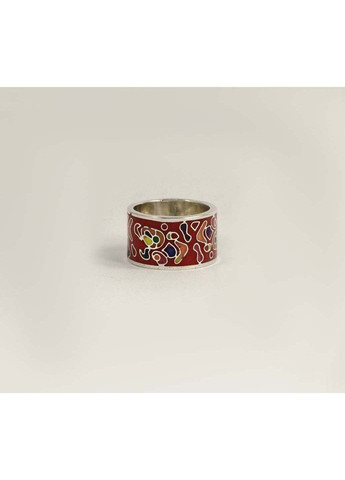 Кільце з емаллю 6947 SE Maxi Silver (277751223)