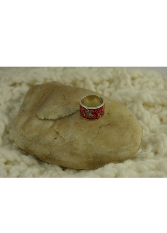 Кільце з емаллю 6947 SE Maxi Silver (277751223)