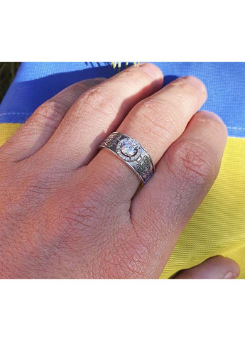 Кольцо спаси и сохрани 5414 SE Maxi Silver (277751215)