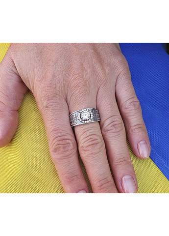 Кольцо спаси и сохрани 5414 SE Maxi Silver (277751215)