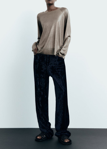 Бронзовий демісезонний светр Zara