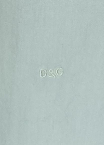 Айвори кэжуал рубашка однотонная D&G