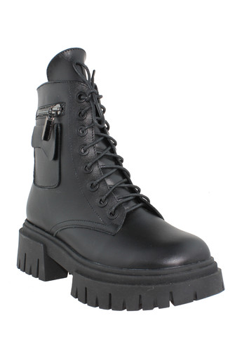Зимние ботинки a-113 черный Alvista