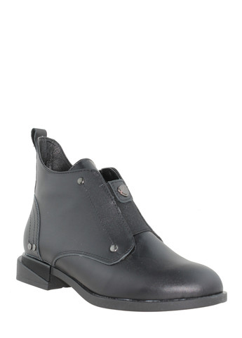 Осенние ботинки a-115 черный Alvista