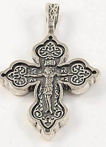 Православный крестик 7180 Maxi Silver (277756649)