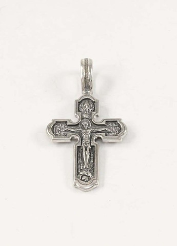 Крестик нательный православный 7519 Maxi Silver (277757201)