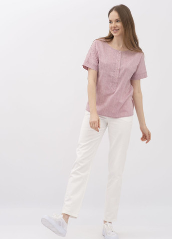 Розовая демисезонная блуза Lesia Луидж 01