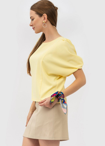 Желтая демисезонная блуза Lesia Стея