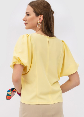 Желтая демисезонная блуза Lesia Стея