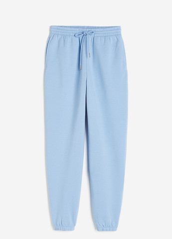 Голубые спортивные демисезонные брюки H&M