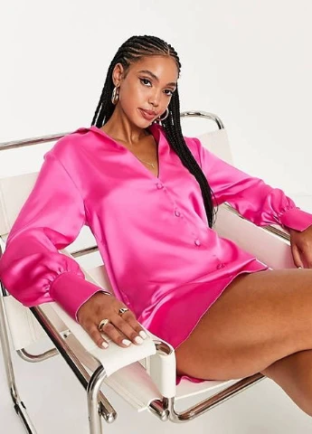 Малиновое платье Asos