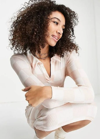 Бежева сукня Asos