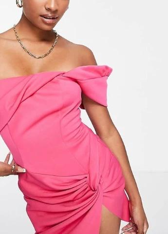 Малиновое платье Asos