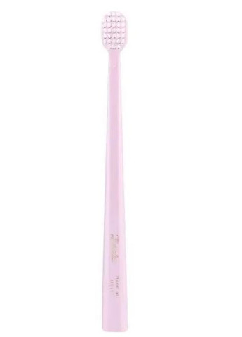 Зубна щітка середньої жорсткості Medium Toothbrush ніжно-рожева Janeke (277813719)