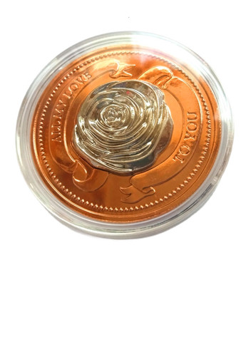 Колекційна монета Love Rose Blue Orange (277868417)
