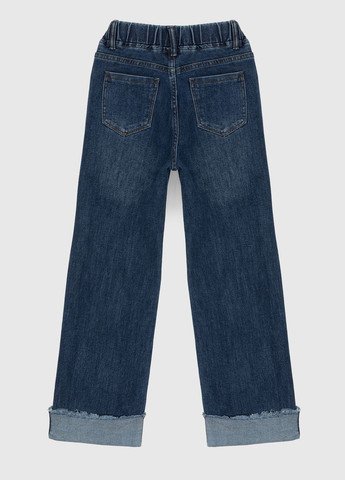 Синие демисезонные джинсы Moyaberla