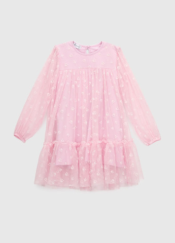 Розовое платье No Brand (277944436)