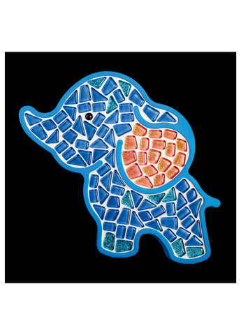 Скляна мозаїка для дітей Слоник 192x216 мм (MA7000) Mosaaro (277944587)
