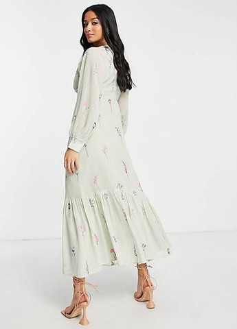 Оливковое (хаки) платье Asos