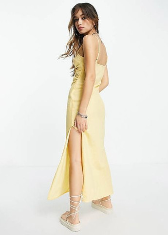 Желтое платье Asos