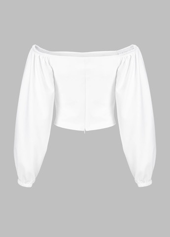 Белая демисезонная блуза No Brand