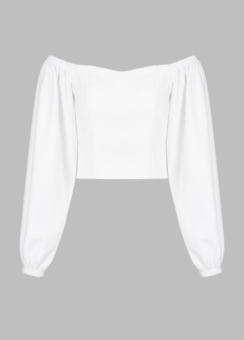 Біла демісезонна блуза No Brand