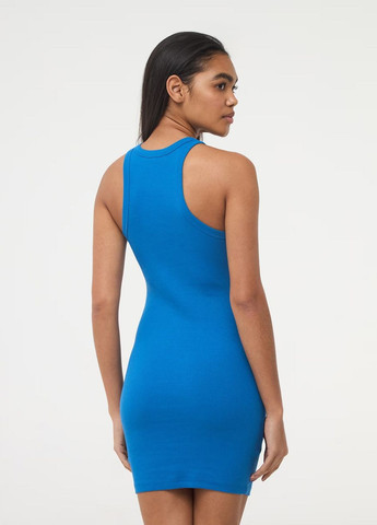 Синя повсякденний сукня жін Terranova однотонна