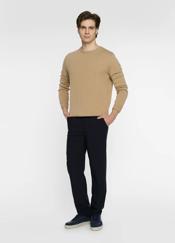 Бежевий зимовий светр чоловічий бежевий Arber Crew-neck7 N-AVT-94