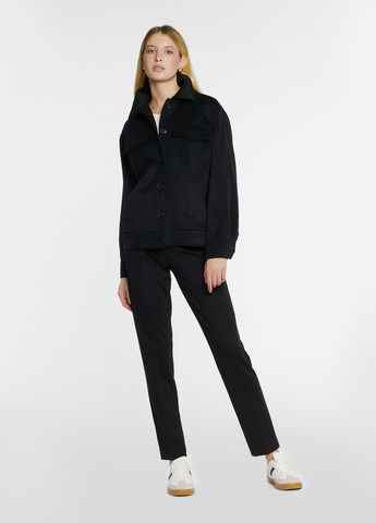 Черная демисезонная куртка женская черная Arber Jacket shirt W1
