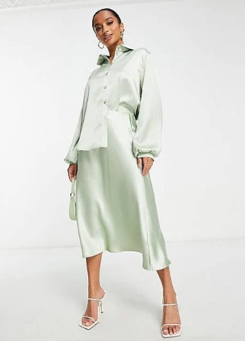 Зеленая юбка Asos