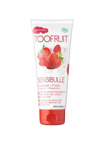 Гель для душа "Полуниця & Малина" Sensibulle Raspberry Strawberry Shower Jelly, 200мл Toofruit (277974064)