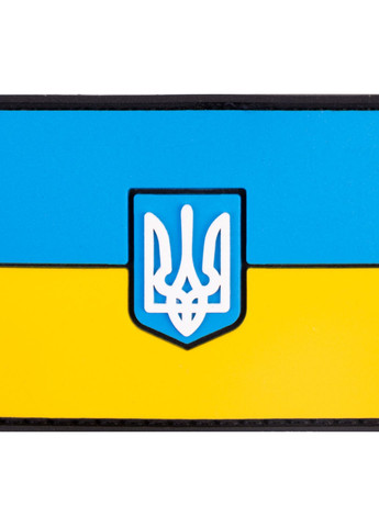 ПВХ патч "Флаг" желто-голубой - Brand Element (278040132)