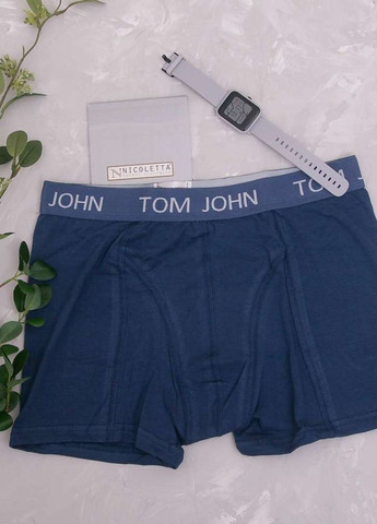 Трусы-шорты мужские однотонные Tom John (277978538)