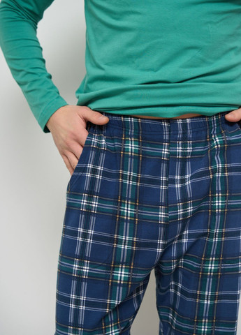 Мужской комплект со штанами в клетку Tom John (277978476)