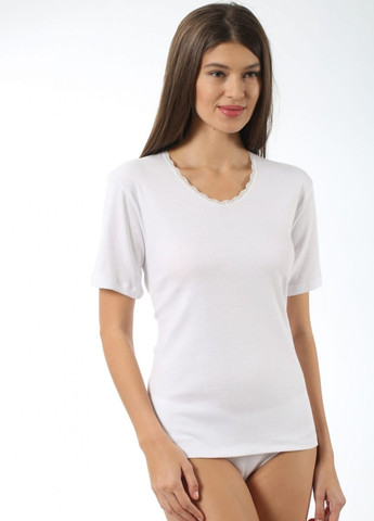 Біла всесезон футболка жіноча Ozkan