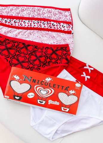 Набор женских трусиков неделек батал Nicoletta (277978386)