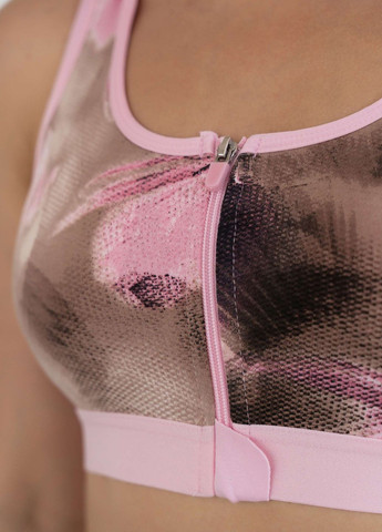 Жіночий спортивний топік спереду на блискавці Nicoletta (277978567)