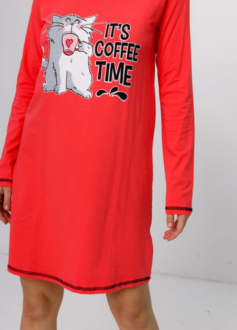 Бавовняна туніка з довгим рукавом Nicoletta (277978949)