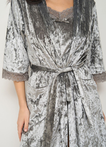 Нежный кружевной комплект-тройка с шортами Nicoletta (278015012)