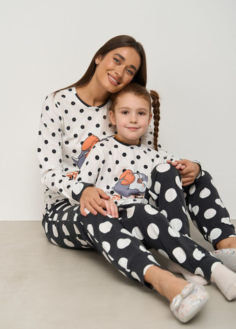 Белая женский комплект со штанами Nicoletta