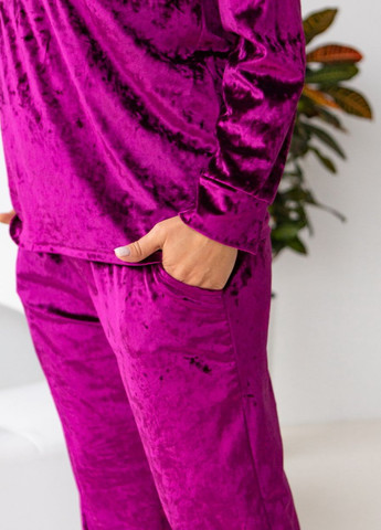 Фиолетовая батальный комплект со штанами Nicoletta