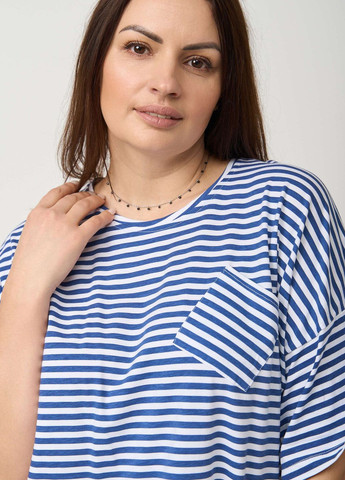 Синя батальний комплект з капрі Nicoletta