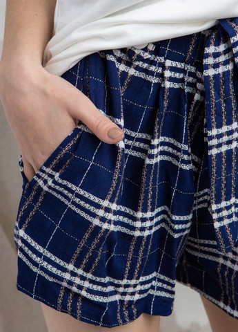 Біла комплект жіночий майка з шортами поплін Nicoletta