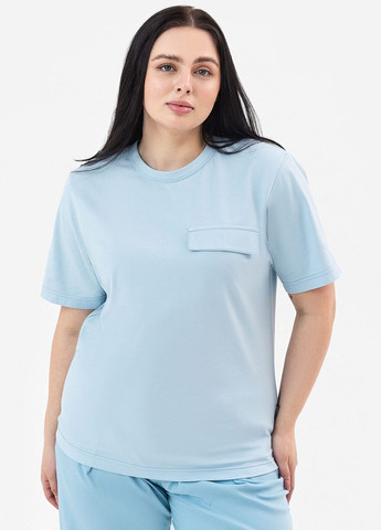 Синяя всесезон футболка midge с коротким рукавом Garne