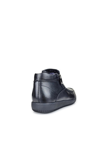 Черные зимние ботинки зимние мужские из натуральной кожи с натуральным мехом черные,,1612-1черкботм,39 Ronny