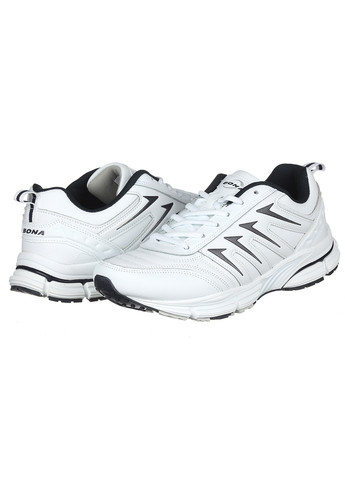 Белые демисезонные мужские кроссовки 884а Bona