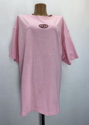 Рожева літня футболка з коротким рукавом Couture
